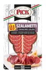 Węgierskie salami czosnkowe plastry 70g - Pick Szalametti fokhagymas szalami