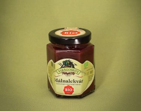 Bio dżem malinowy - Bio malnalekvar 180g
