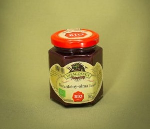 Węgierski Bio dżem tarnina-jabłko - Bio kökény-alma lekvár 180g