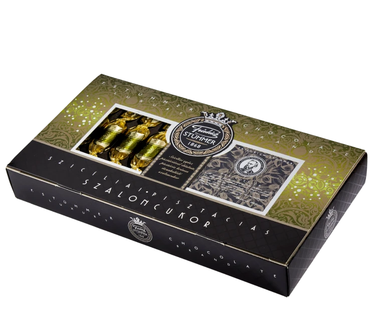 pistacje w czekoladzie cukierki świateczne