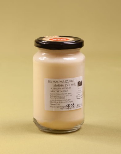 Bio smalec z szarego bydła 350g - Bio szurkemarha zsir 350g