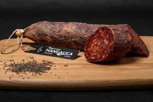 szilvas - wegierskie salami lekko pikantne z mangalicy