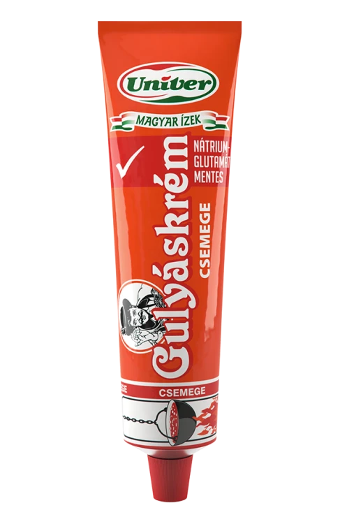 tubus gulyaskrem csemege 160g - wegierska pasta gulaszowa łagodna univer