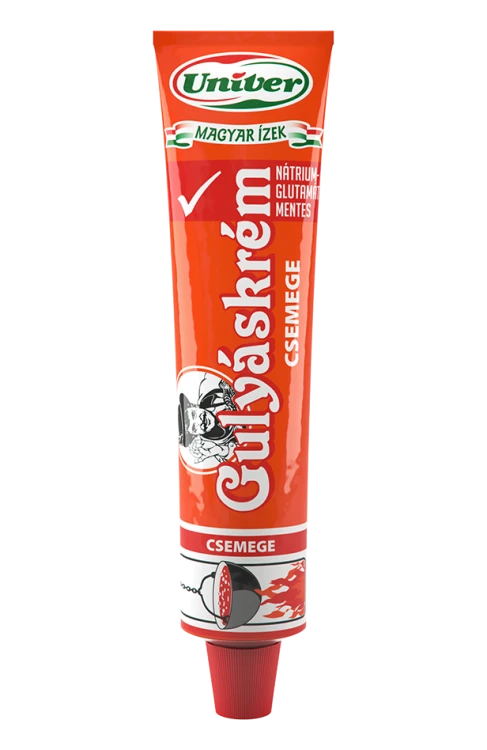 univer tubus gulyaskrem csemege 70g - wegierska pasta gulaszowa łagodna