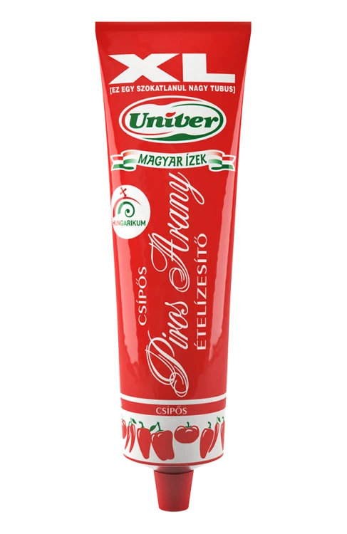 piros arany csipos 240g - węgierska pasta paprykowa ostra XL univer
