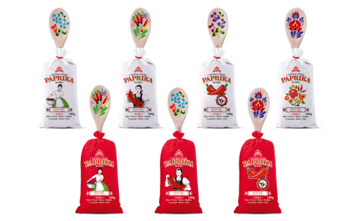 wegierska Papryka wędzona mielona słodka + łyżeczka - worek lniany 100g