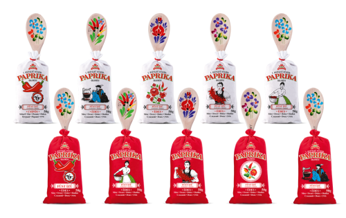wegierska Papryka wędzona mielona słodka + łyżeczka - worek lniany 50g