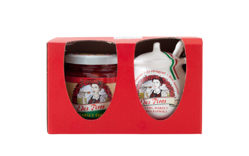 pasta paprykowa łagodna plus pojemnik ceramiczny