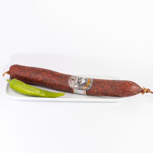Szurkemarha szalami paprikas - salami łagodne paprykowe z szarego bydła 450g
