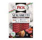 Węgierskie salami z pieprzem plastry 70g - Pick Szalametti borsos szalami 