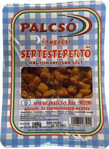 Palcsó Étkezési tepertő  - skwarki wieprzowe naturalne  200g