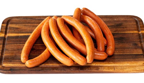 Wiejskie parówki z mangalicy łagodne