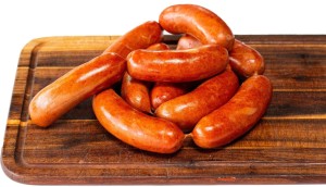 Węgierskie wiejskie debreczynki łagodne z Mangalicy 400g  