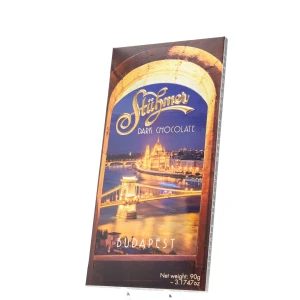 Czekolada gorzka Budapeszt nocą - Étcsokoládé Budapest Parlament 90g  