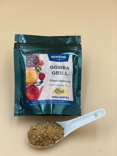 Węgierska przyprawa do grzybów Gomba Grill 50g – mieszanka 15 przypraw