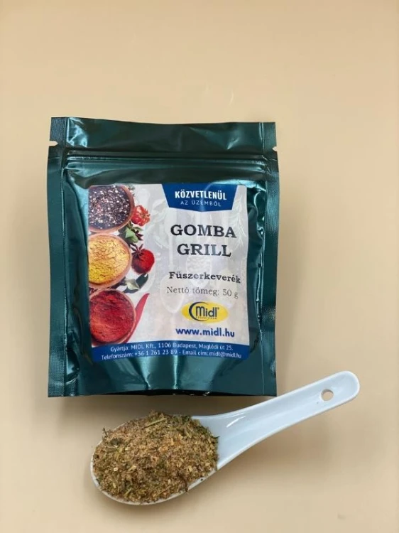 Węgierska przyprawa do grzybów Gomba Grill 50g – mieszanka 15 przypraw