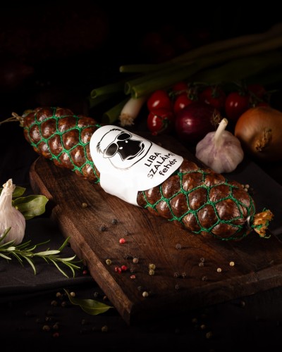 Salami węgierskie z gęsi bez papryki - liba feher szalami balatoni