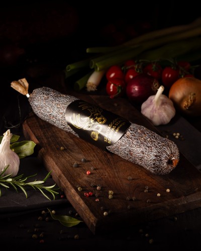 salami truflowe z jelenia