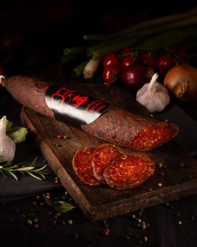 ostre salami paprykowe z mangalicy