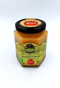 Węgierski Bio krem pikantny ze skwarków z przyprawami  - Bio fűszeres tepertőkrém csípős 150g 