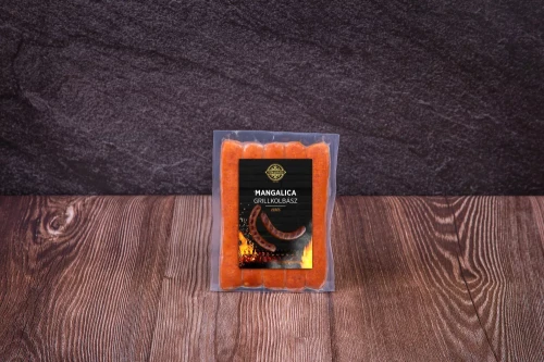 surowa grillowa kiełbasa pikantna z mangalicy