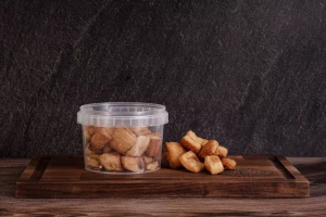 Węgierskie skwarki z Mangalicy - Tóalmási Házi sült MANGALICA tepertő 180g