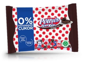 Pöttyös Túró Rudi 0% hozzáadott cukorral Brownie-ízű 5x35g - batoniki turo rudi brownie 0% cukru 5x35g  