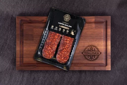 toalmasi-salami pikantne z jelenia, plastry