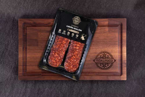 toalmasi-salami pikantne z jelenia, plastry