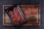Węgierskie salami bez papryki z szarego bydła - Tóalmási  sertes mentes csemege Szürkemarha szeletelt szalámi (80g)