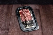 Węgierska pierś z kaczki wędzona w plasterkach ze skórką - Szeletelt, füstölt kacsamell skintálcán 90g
