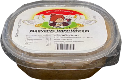 krem ze skwarków gęsich - węgierski smak