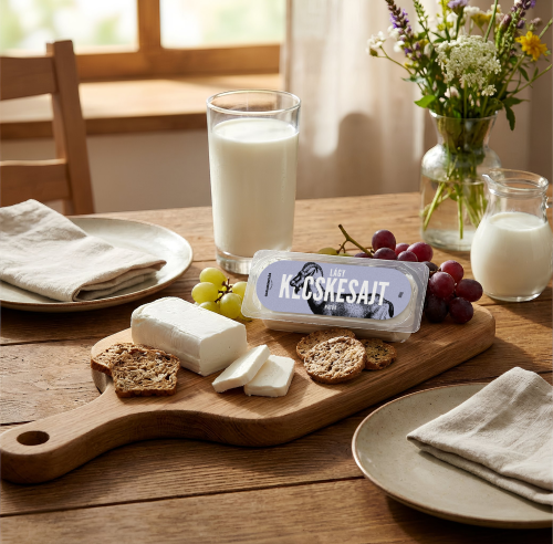 naturalny serek kozi