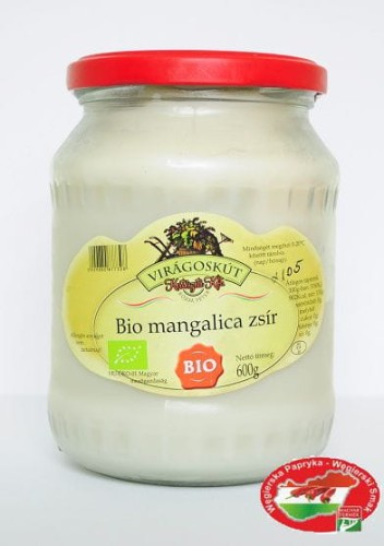 Bio smalec z mangalicy węgierskiej 600g
