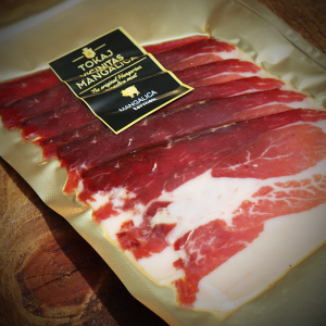 Szynka dojrzewająca z mangalicy 100g - Érlelt mangalica sonka (szárított, érlelt, szeletelt) - Kiváló 2018 - 2021