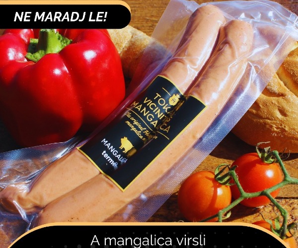 parówki z mangalicy w jagnięcych jelitach