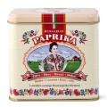 węgierska papryka mielona słodka w metalowym pudełku zdobionym 100g