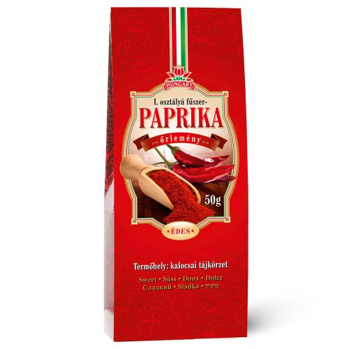 węgierska papryka mielona 50g w opakowaniu prezentowym sklep kraków