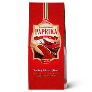 Papryka mielona pikantna opakowanie karton 50g