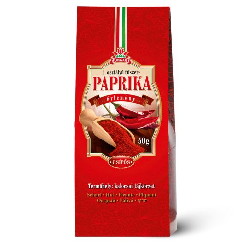 papryka mielona węgierska 50g w opakowaniu prezentowym