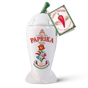 Papryka węgierska mielona słodka lub pikantna 50g w ceramicznym pojemniku