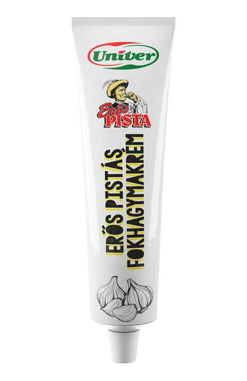 Erős Pistás Fokhagymakrém - Pasta czosnkowa z eros pista 160g