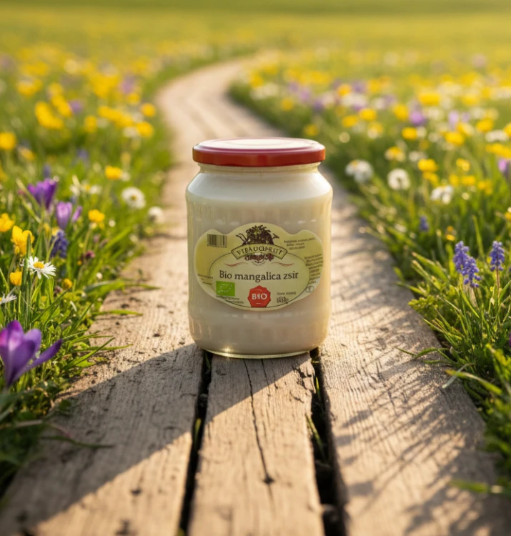 Węgierski-smalec-BIO-z-Mangalicy---Bio-mangalica-zsír-600g
