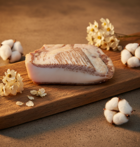 Bio wędzone podgardle z Mangalicy 300g - Bio mangalica füstölt pácolt toka szalonna