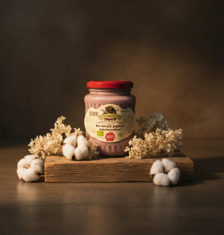Bio-jogurt-bawoli-z-czarną-porzeczką---Bio-bivaly-feketeribizlis-joghurt-350g