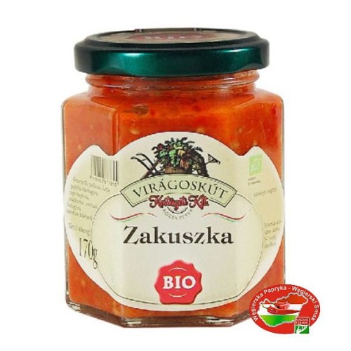 Bio krem bakłażanowo paprykowy 170g - Bio zakuszka