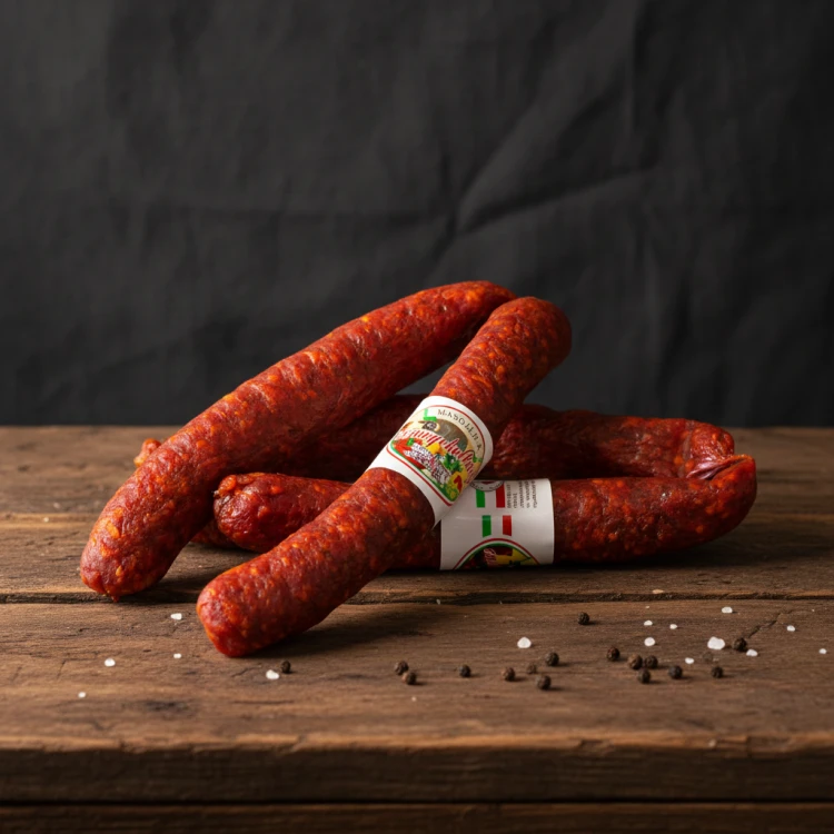 Węgierska-kiełbasa-z-Mangalicy-wiejska-łagodna-250g---Mangalica-kolbász-csemege-sklep-kraków