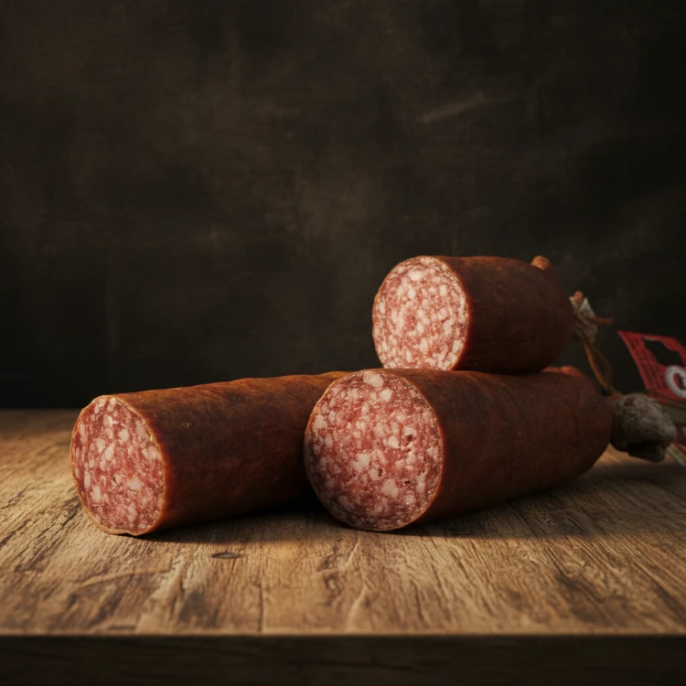 Węgierskie salami wiejskie bez papryki z Mangalicy 450g