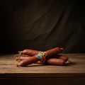 Węgierskie-Salami-wiejskie-bez-papryki-z-Mangalicy-500g---Mangalica-kuláréba-töltött-szalámi-paprikas-nelkul