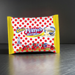 Óriás Pöttyös Túró Rudi madártejízű - batoniki turo rudi masa budyniowa (ptasie mleczko) 6x51g 